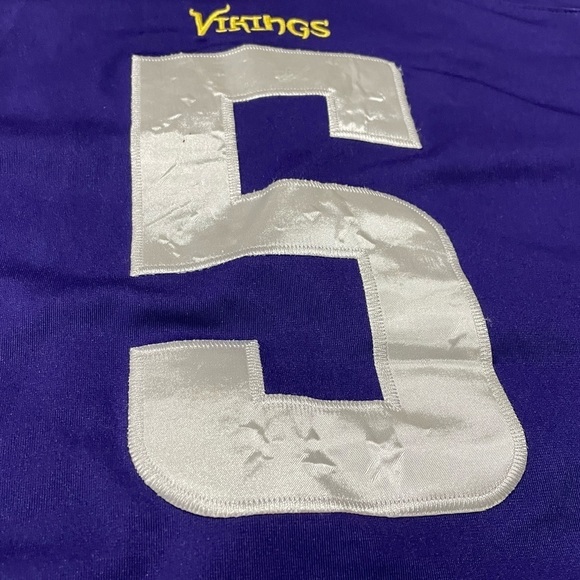 Teddy Bridgewater Minnesota Vikings Nike NFL Football Stitched Sports Jersey - Picture 4 of 9